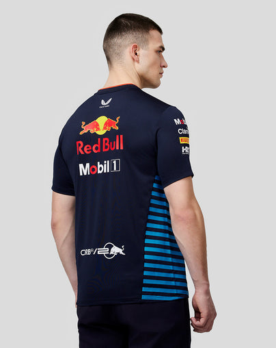 Oracle Red Bull Racing Men's Official Teamline Set Up T-Shirt - Night Sky