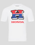 Unisex Honda HRC H T-Shirt - Bright White