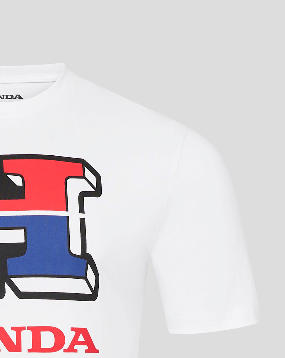 Unisex Honda HRC H T-Shirt - Bright White