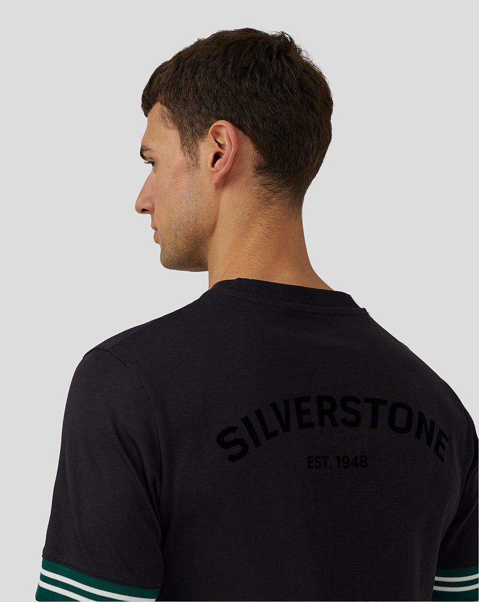 Silverstone Heritage T-Shirt - Jet Black