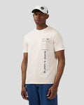 Silverstone Unisex Heritage Graphic T-Shirt - Coconut Milk