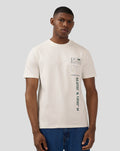 Silverstone x Castore Heritage Graphic T-Shirt - Coconut Milk
