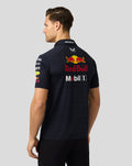 Oracle Red Bull Racing Mens Teamline Short Sleeve Polo Shirt - Night Sky