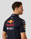 Oracle Red Bull Racing Mens Teamline Short Sleeve Polo Shirt - Night Sky