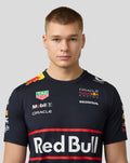 Oracle Red Bull Racing Mens Teamline Set Up T-Shirt - Night Sky