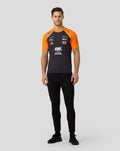 Official Mens McLaren Formula 1 Team Lando Norris Set Up T-Shirt - Phantom/Papaya