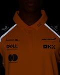 Official Mens McLaren Formula 1 Team Polo Shirt - Papaya/Phantom