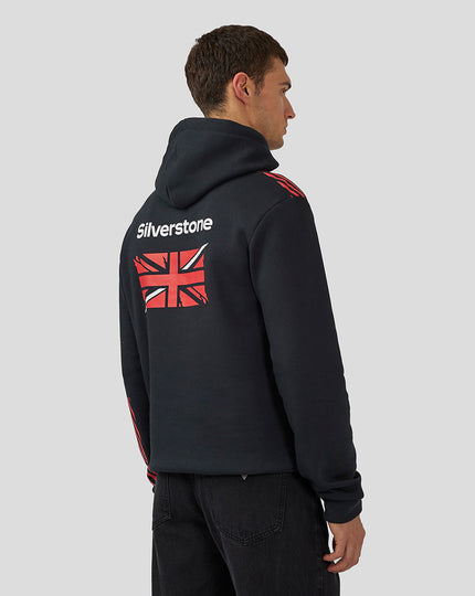 Unisex Silverstone x Castore Union Jack Hoodie - Anthracite
