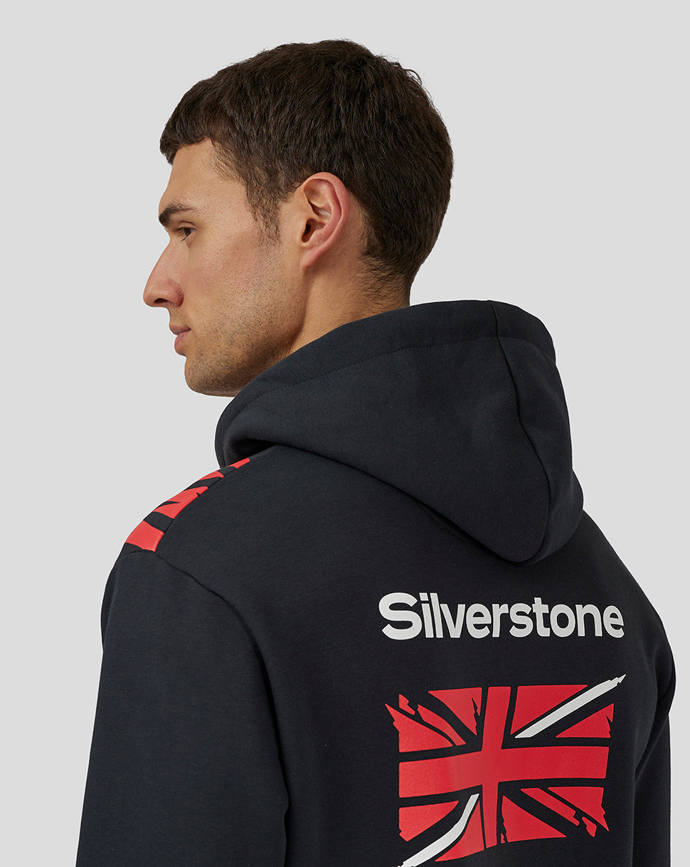 Unisex Silverstone x Castore Union Jack Hoodie - Anthracite