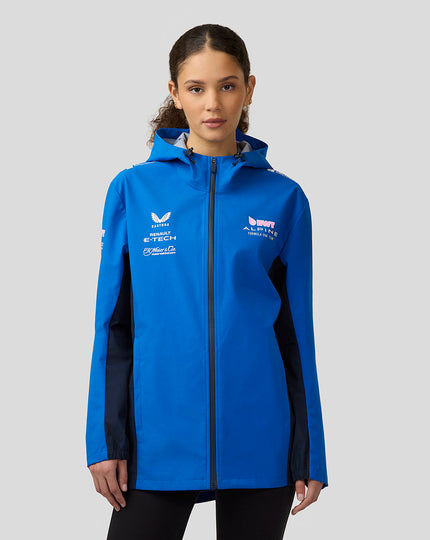 BWT Alpine Formula One Team’s Official Water Resistant Jacket - Lapis Blue