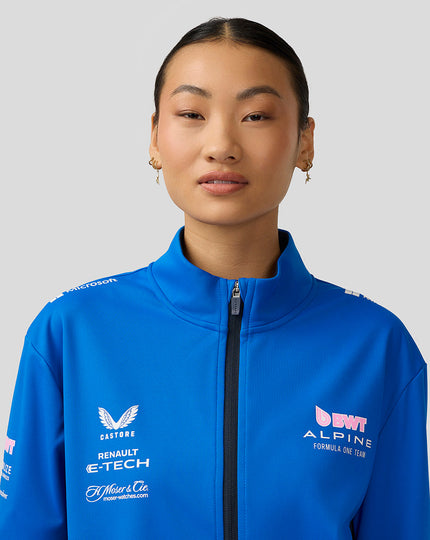 BWT Alpine Formula One Team’s Official Soft Shell Jacket - Lapis Blue