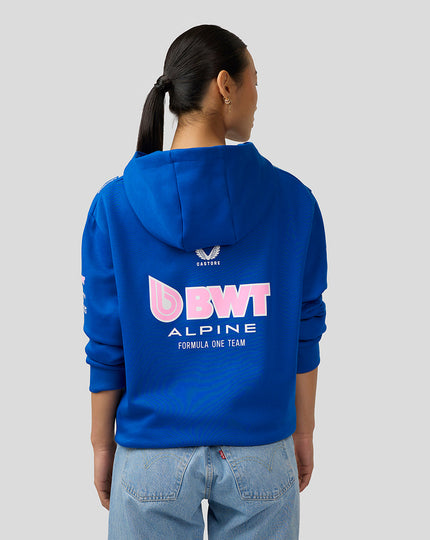 BWT Alpine Formula One Team’s Unisex Official Pullover Hoodie - Lapis Blue