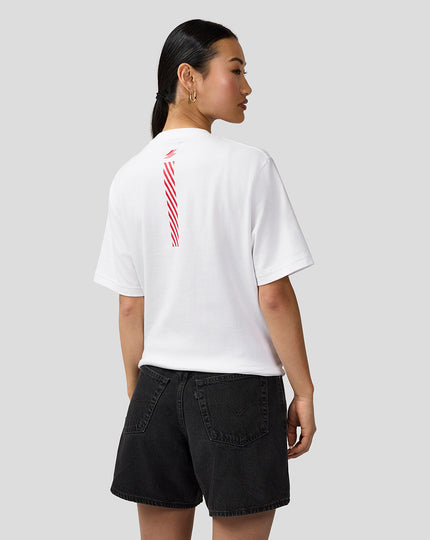 Silverstone Unisex Core T-Shirt - White & Blue