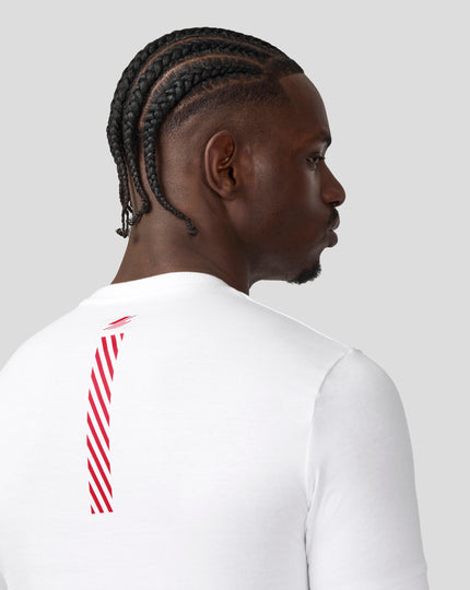 Silverstone Unisex Core T-Shirt - White & Blue
