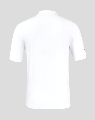 Silverstone Unisex Core Polo Shirt - White