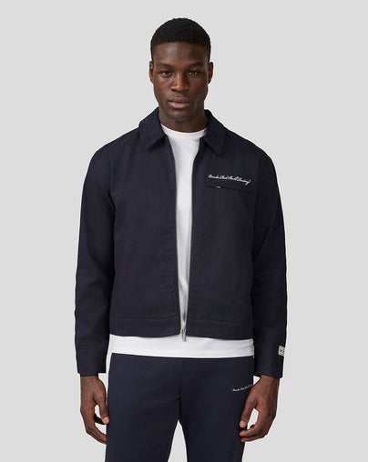 Oracle Red Bull Racing Unisex Script Work Jacket - Night Sky