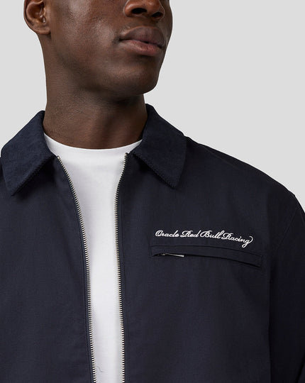 Oracle Red Bull Racing Unisex Script Work Jacket - Night Sky