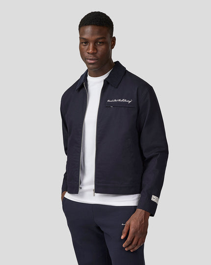 Oracle Red Bull Racing Unisex Script Work Jacket - Night Sky