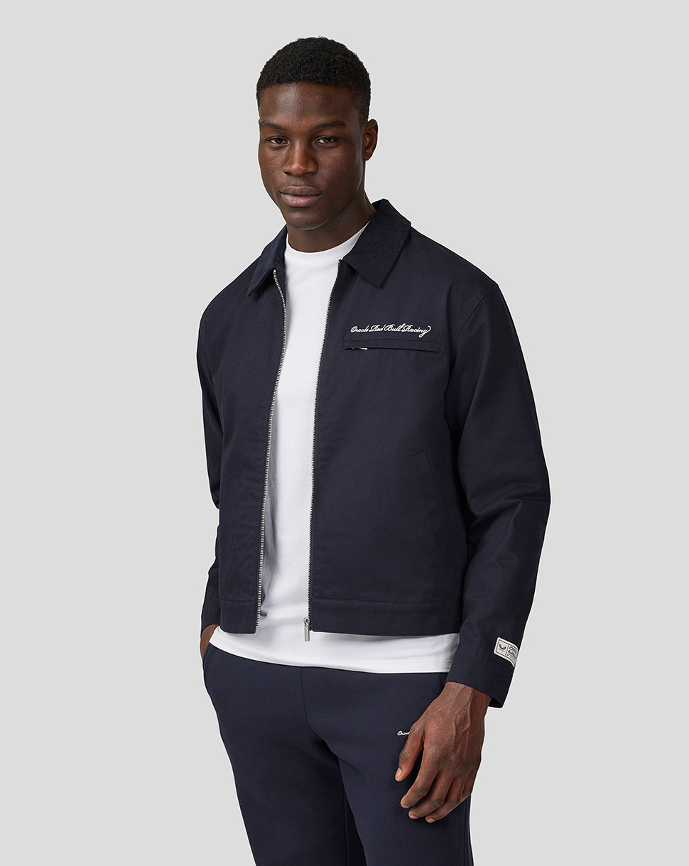 Oracle Red Bull Racing Unisex Script Work Jacket - Night Sky