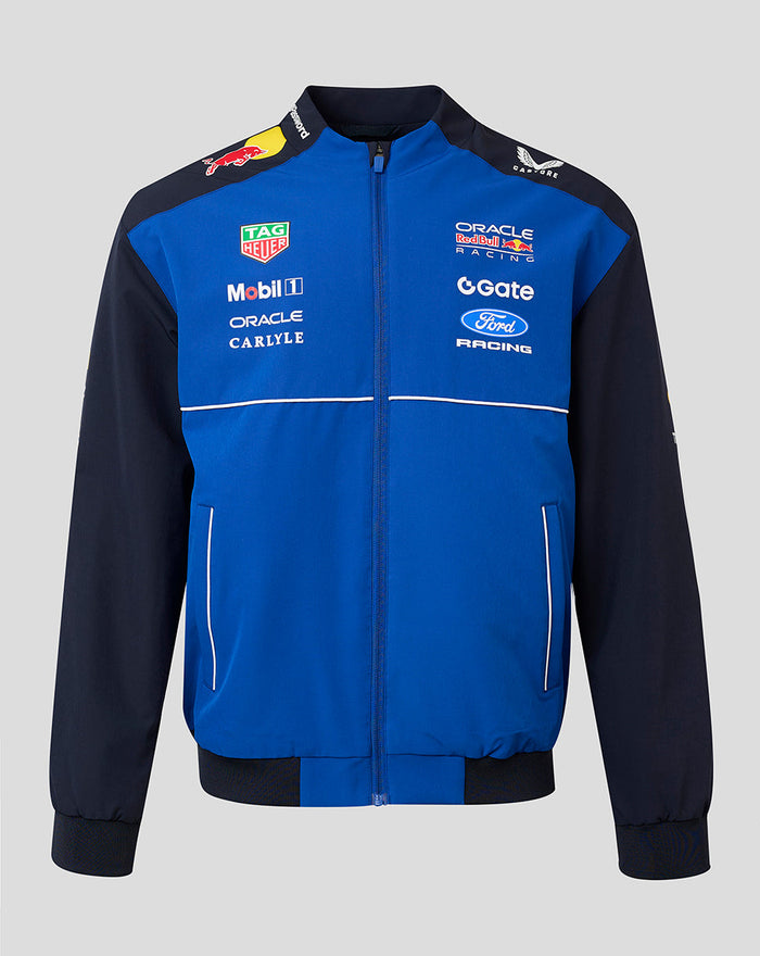 Oracle Red Bull Racing Unisex Bomber Jacket - Night Sky / Surf The Web