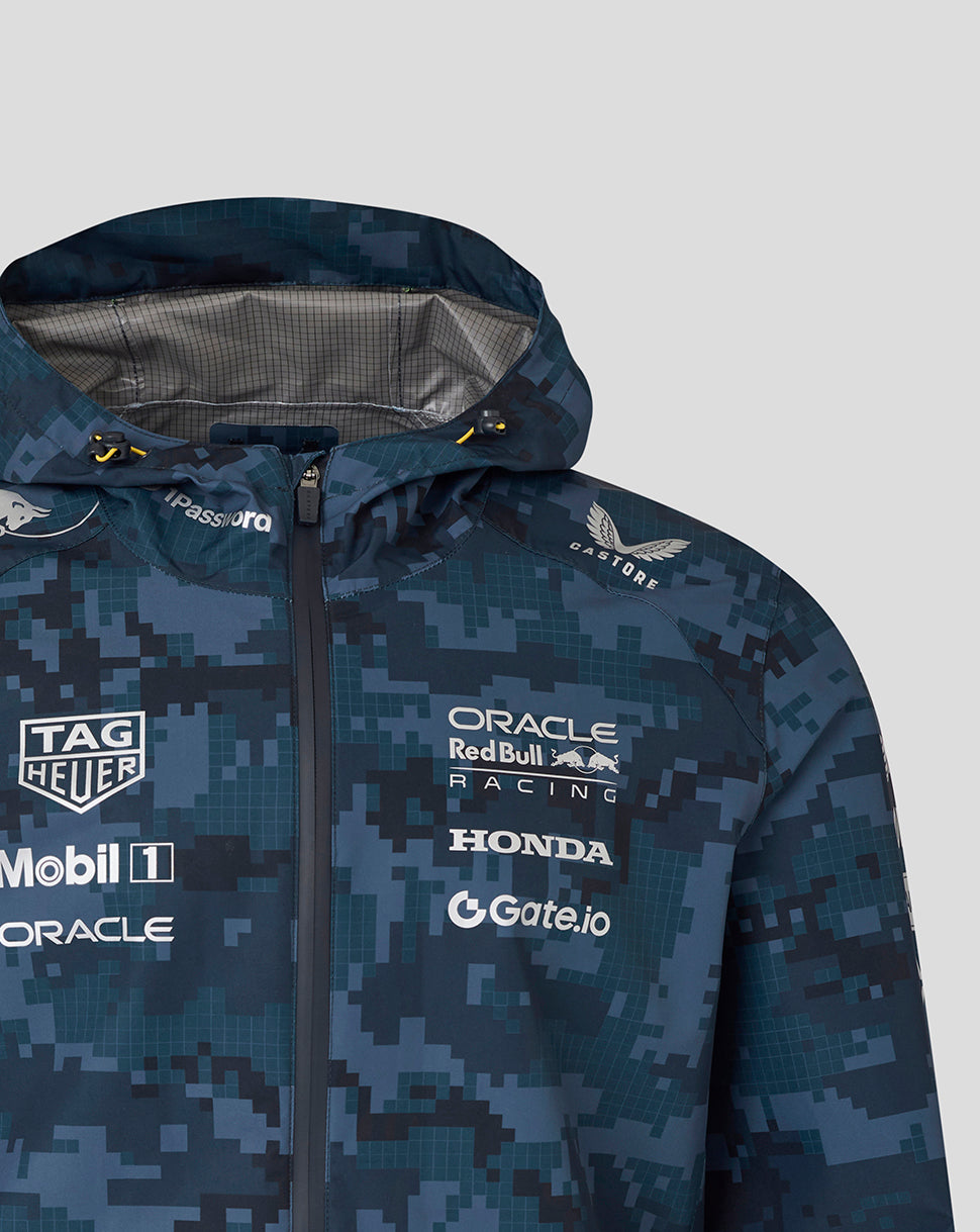 Oracle Red Bull Racing x Hypebeast Unisex Pro Team Kit Rain Jacket - Night Sky