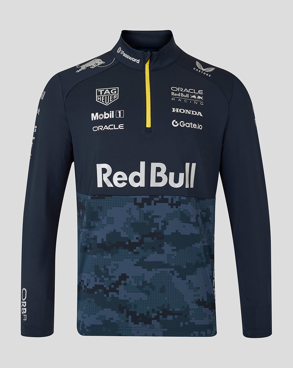 Oracle Red Bull Racing x Hypebeast Unisex Pro Team Kit 1/4 Zip - Night Sky