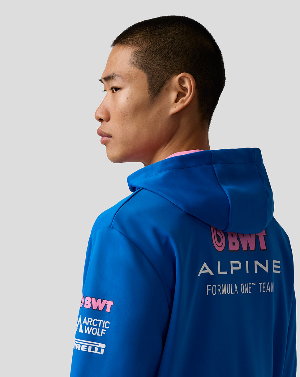 Official Unisex BWT Alpine Formula One Team Pullover Hoodie