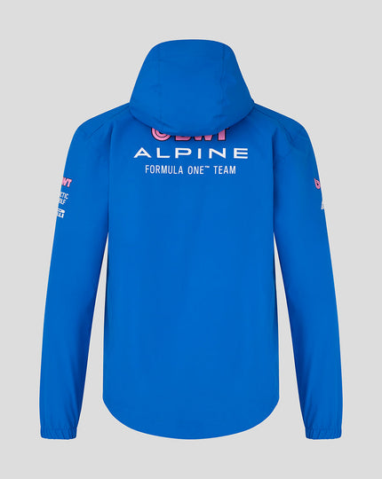 Official Unisex BWT Alpine Formula One Team Rain Jacket
