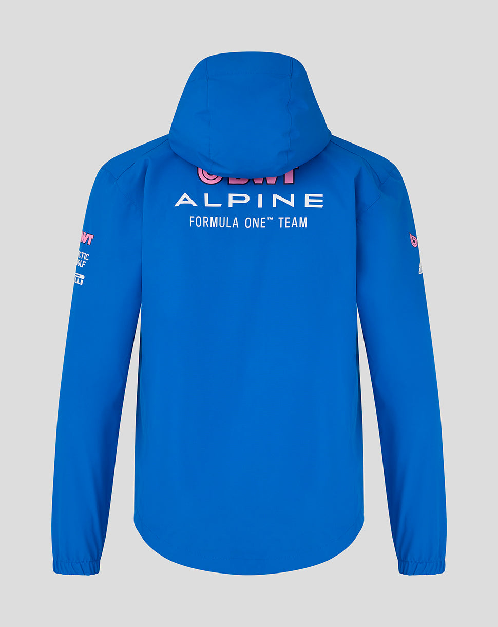 Official Unisex BWT Alpine Formula One Team Rain Jacket