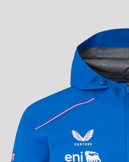 Official Unisex BWT Alpine Formula One Team Rain Jacket