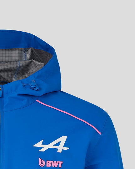 Official Unisex BWT Alpine Formula One Team Rain Jacket