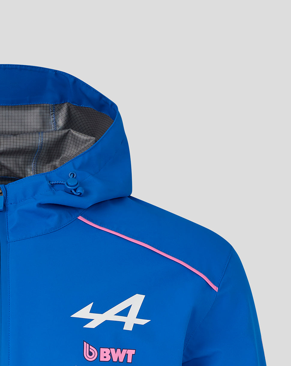 Official Unisex BWT Alpine Formula One Team Rain Jacket