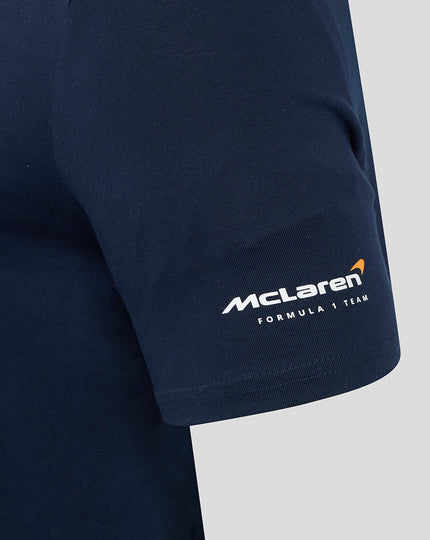 McLaren Unisex Regular Fit Miami Graphic T-Shirt - French Navy