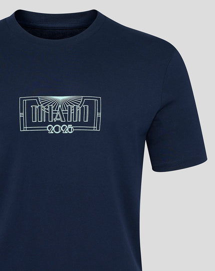 McLaren Unisex Regular Fit Miami Graphic T-Shirt - French Navy