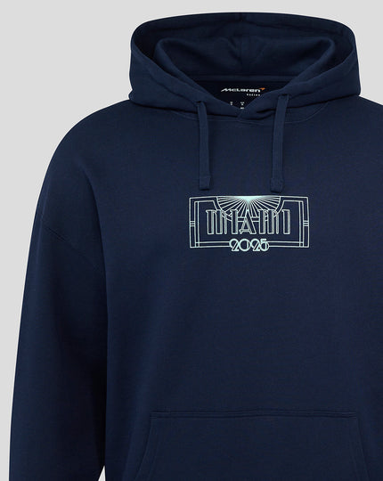 McLaren Unisex Miami Oversized Graphic Hoodie - French Navy