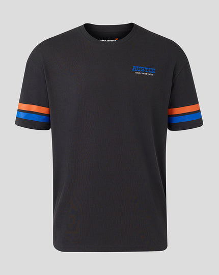 McLaren Unisex Austin Stripe Short Sleeve T-Shirt - Phantom