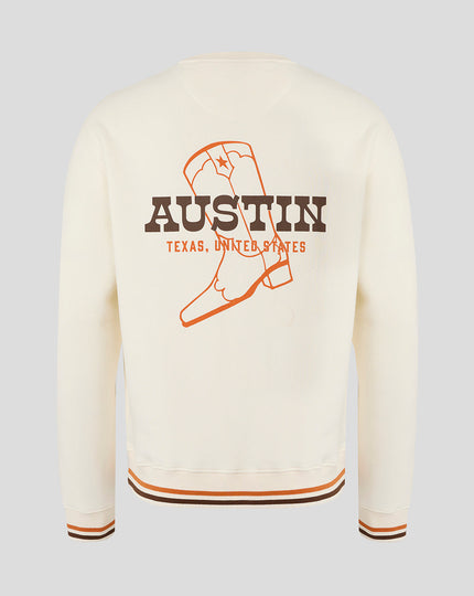 McLaren Unisex Austin Relaxed Sweatshirt - Egret