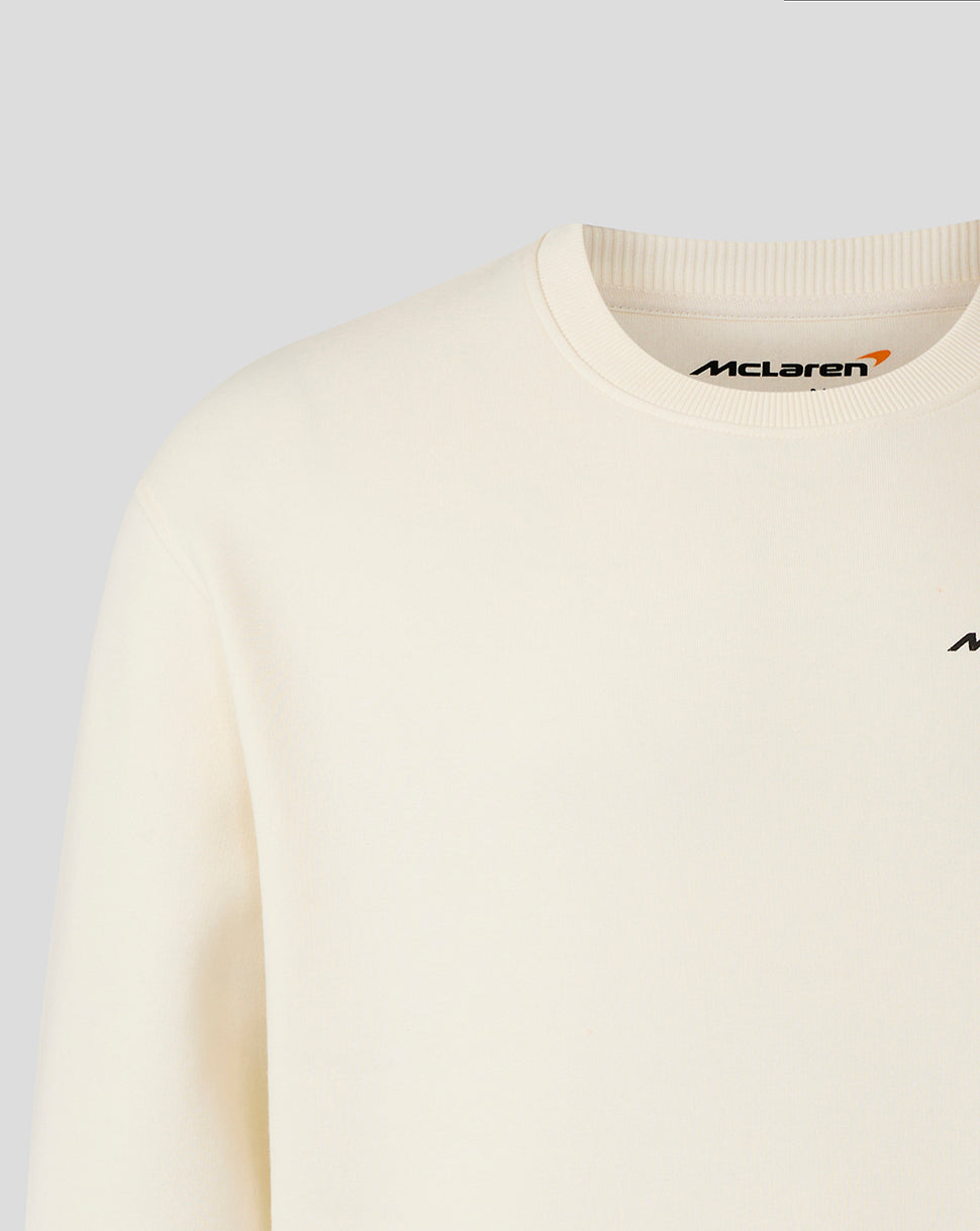 McLaren Unisex Austin Relaxed Sweatshirt - Egret