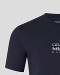 Close up of the back graphic on Night Sky Bull Graphic T Shirt showing the bold bull design.