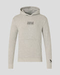 Grey marl unisex hoodie with the Oracle Red Bull Racing chest logo and hooded neckline