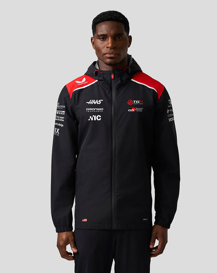 Official Haas Team Unisex Water Resistant Jacket