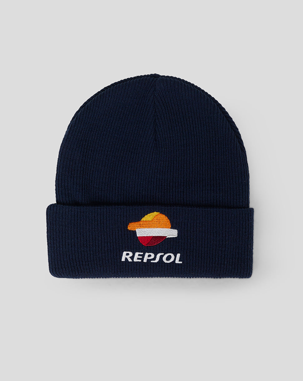 Unisex Honda HRC Repsol Official Teamline Replica Beanie - Black Iris