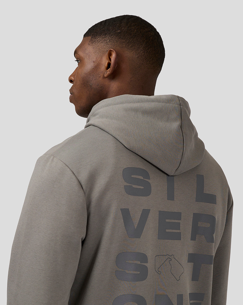 Silverstone Core Graphic Hoodie - Charcoal Grey