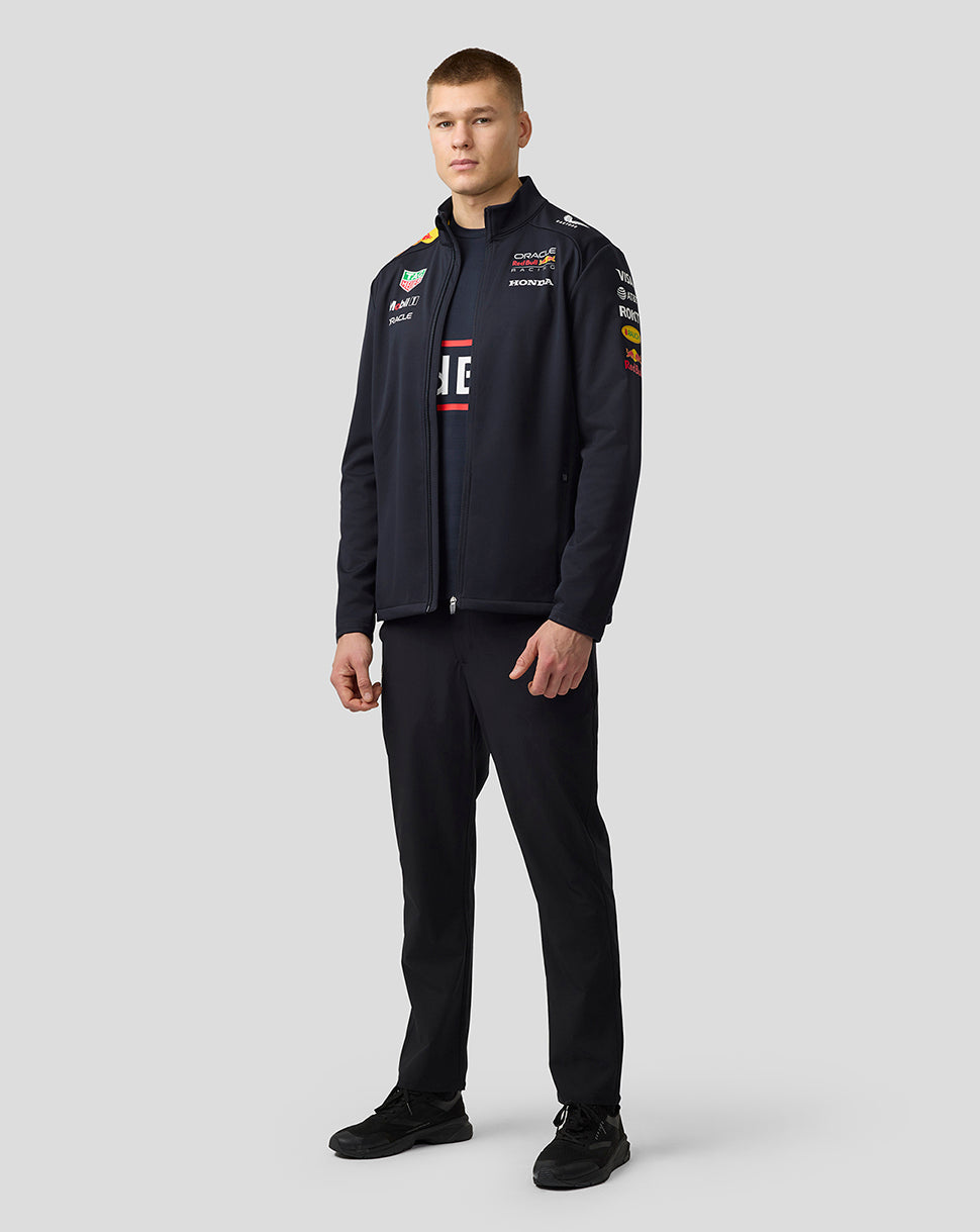 Oracle Red Bull Racing Unisex Teamline Soft Shell Jacket - Night Sky