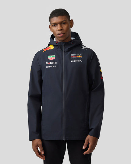 Oracle Red Bull Racing Unisex Teamline Water Resistant Jacket - Night Sky