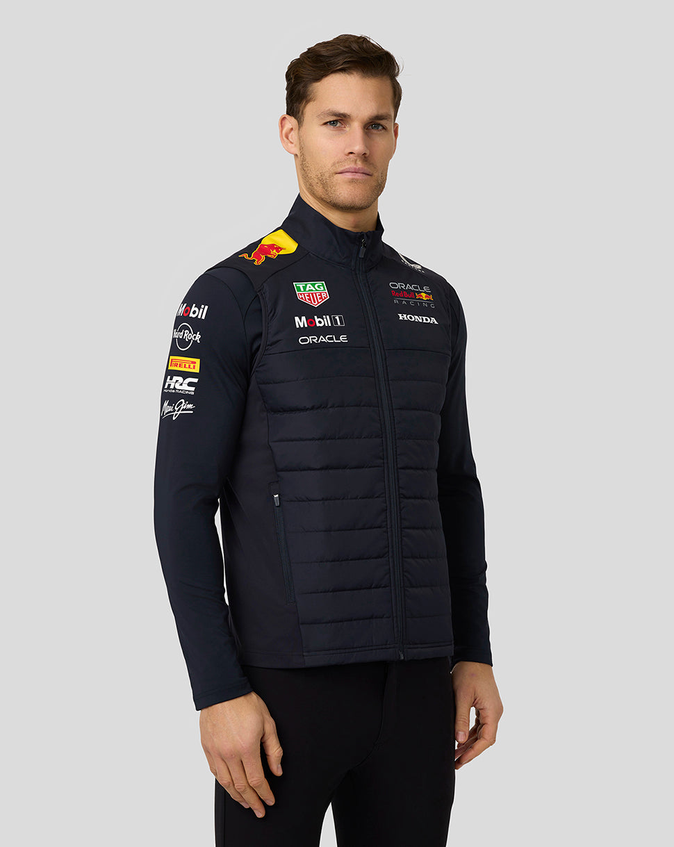 Oracle Red Bull Racing Unisex Teamline Hybrid Gilet - Night Sky