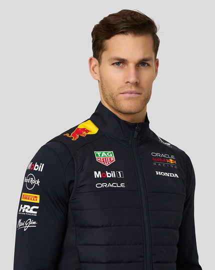 Oracle Red Bull Racing Unisex Teamline Hybrid Gilet - Night Sky