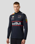 Oracle Red Bull Racing Unisex Teamline 1/4 Zip Midlayer - Night Sky