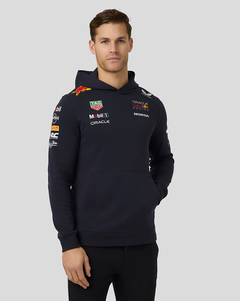 Oracle Red Bull Racing Unisex Teamline Pullover Hoodie - Night Sky