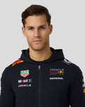 Oracle Red Bull Racing Unisex Teamline Full Zip Hoodie - Night Sky